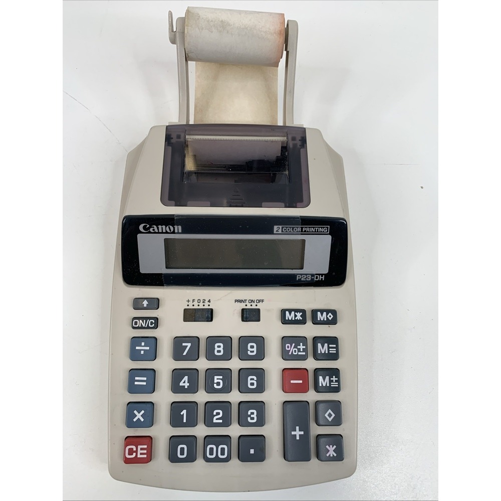 Canon P23-DH‎  Desktop 2 Color Printing Calculator